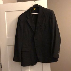 mens black blazer